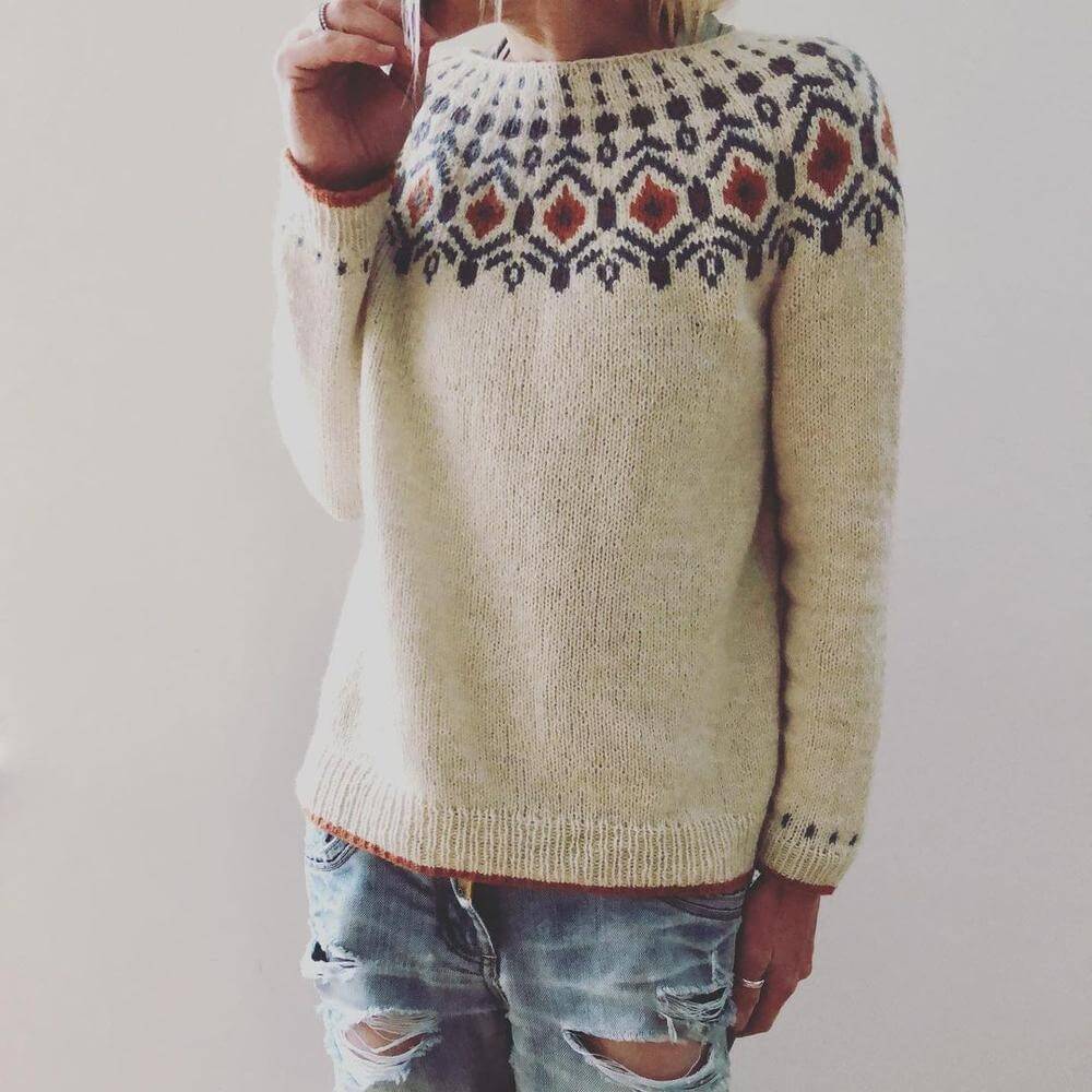Valeria - Kostbarer Souvenir-Pullover