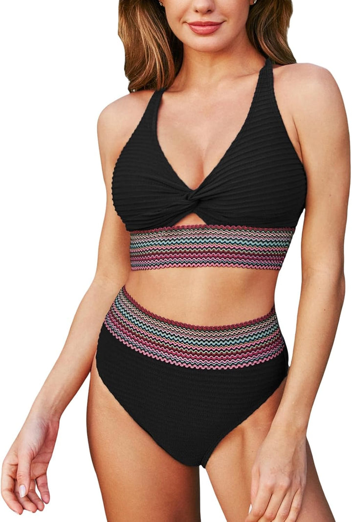 Vera | Eleganter, Atmungsaktiver Bikini für Damen in großen Größen – Komfortable Bauch-Weg-Formung 0