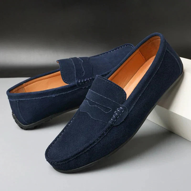 Verona | Elegante Damen Loafer aus Wildleder 0