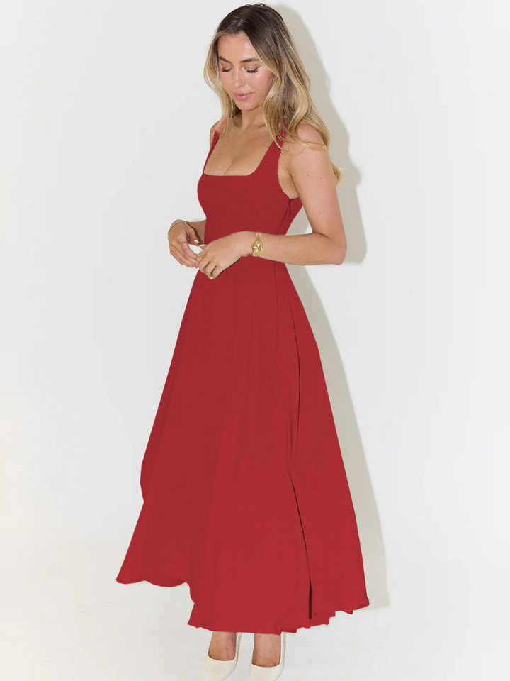 Viora | Elegantes Festliches Damenkleid Midi-Rock 11