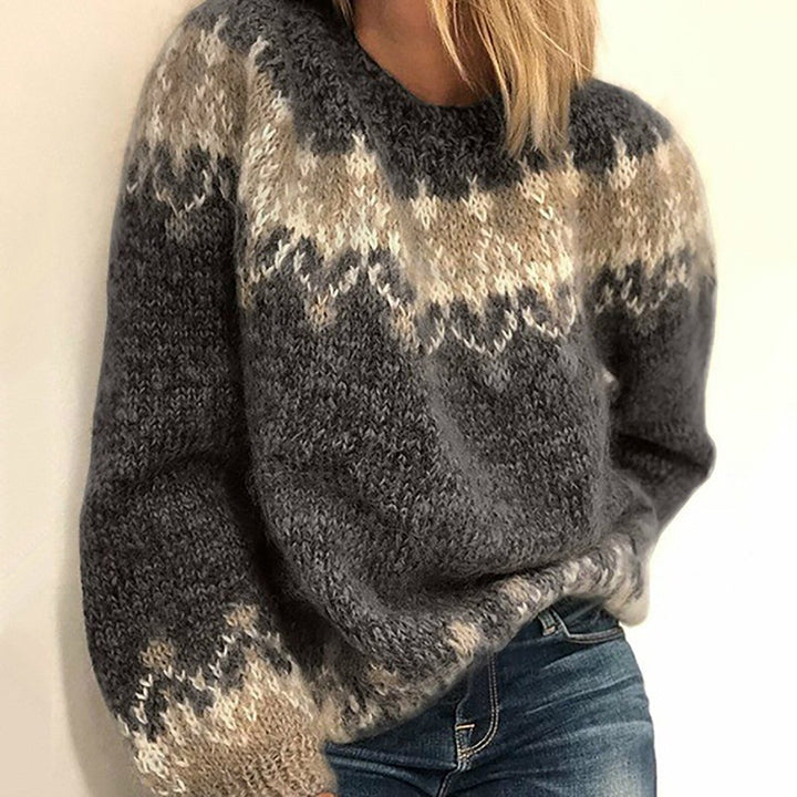 Vivienne - Bequemer und modischer Strickpullover