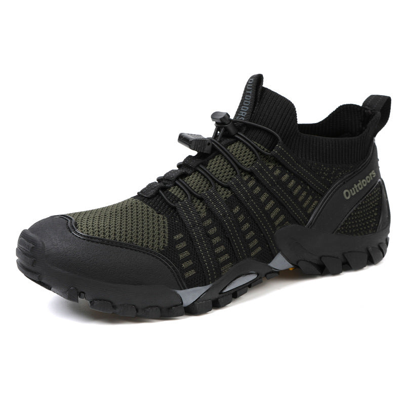 Wanderschuhe Damen | Elastisches Schnürsystem & Rutschfester Halt
