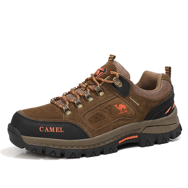 Wanderschuhe Herren Schnürung Profilsohle