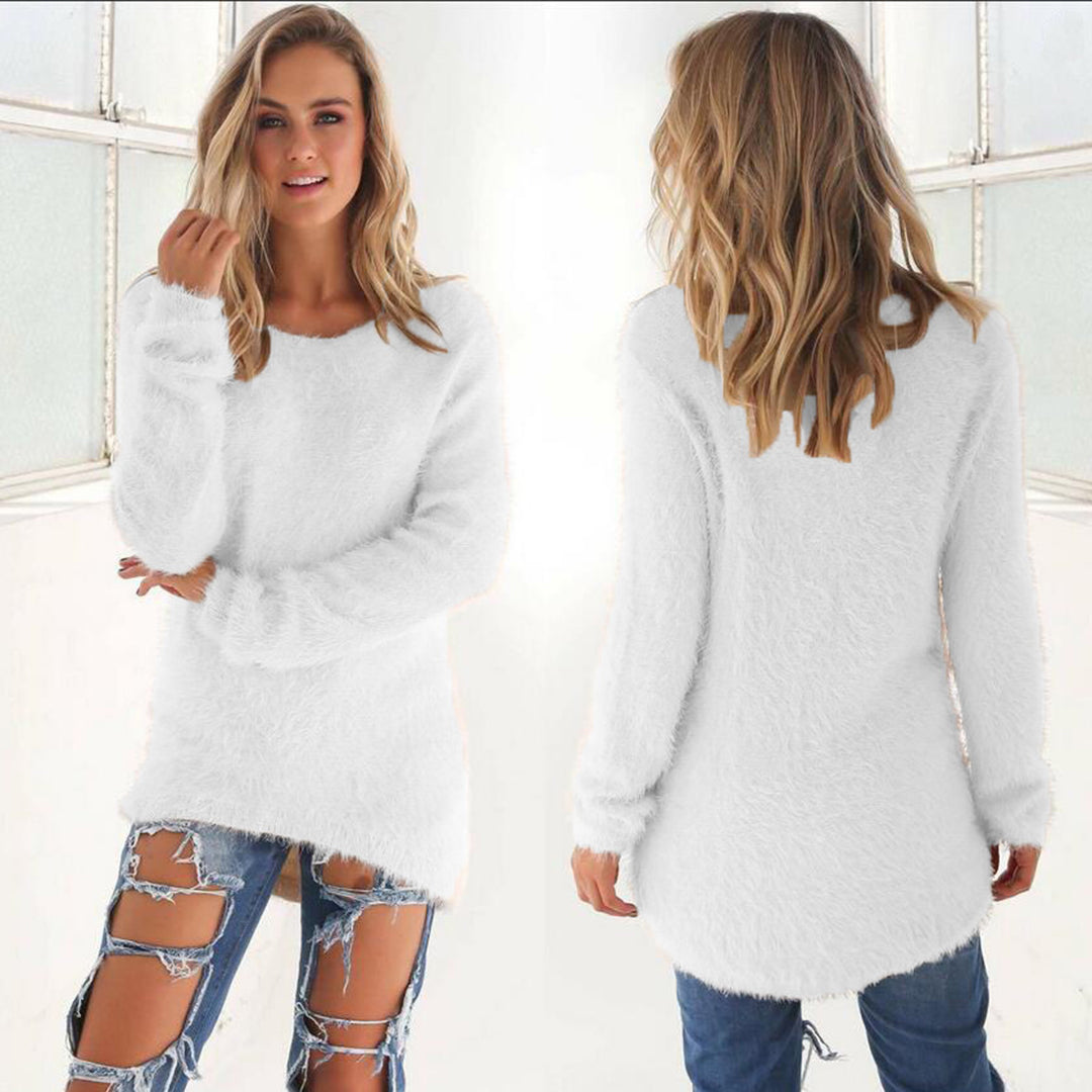 Weicher und warmer Freizeitpullover für Frauen Ideal für die Zwischensaison