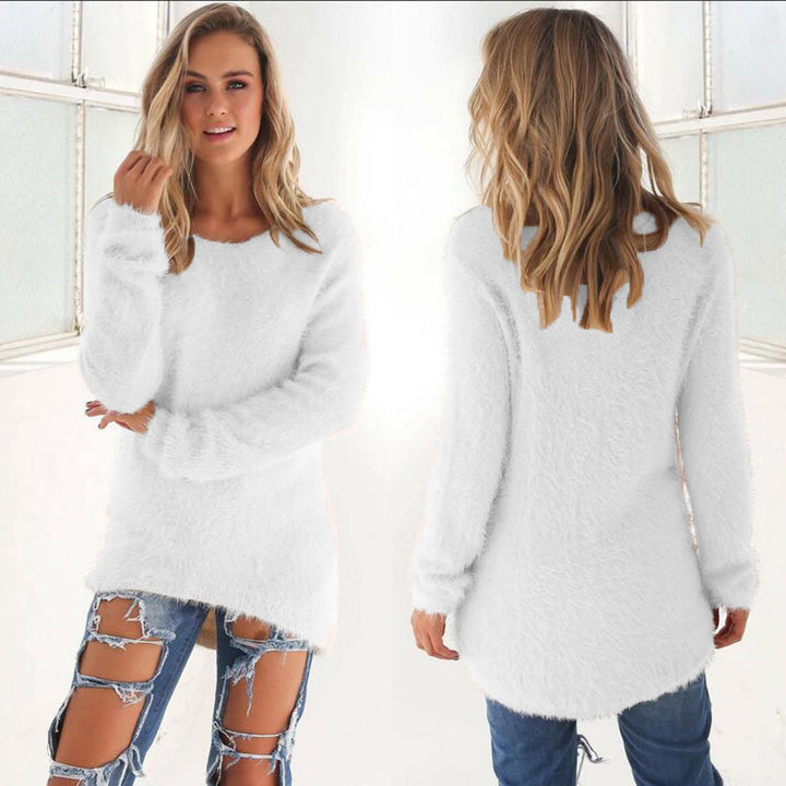 Weicher und warmer Freizeitpullover für Frauen Ideal für die Zwischensaison