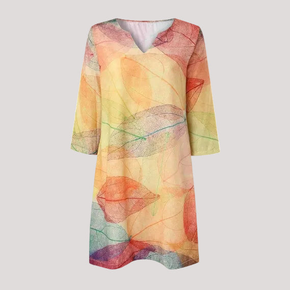 Wella | Bequem, Botanischer Print & Lässiges Damenkleid 1