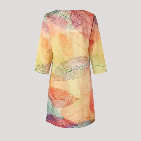 Wella | Bequem, Botanischer Print & Lässiges Damenkleid 2