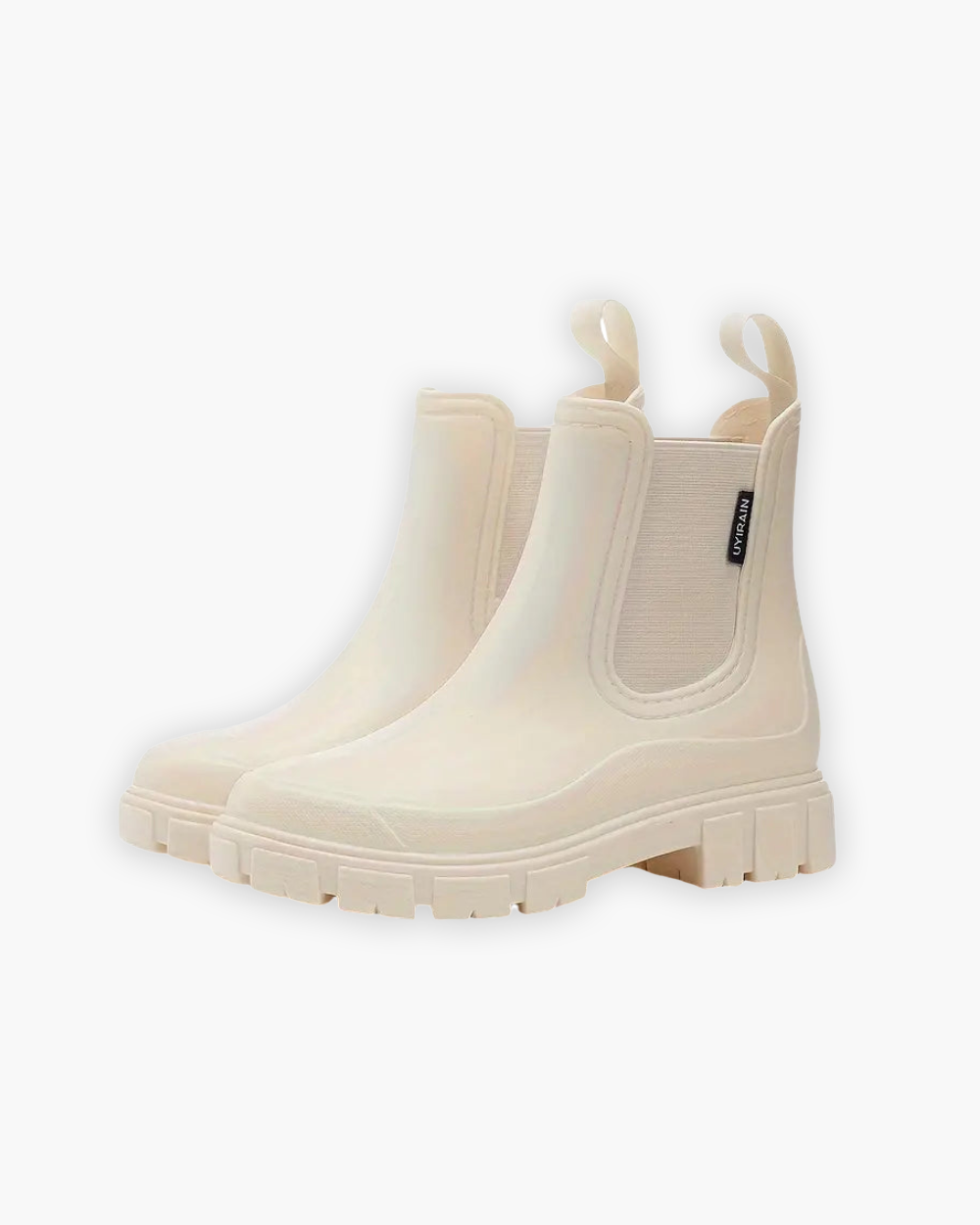 Chelsea Gummistiefel mit Profilsohle und wasserabweisend