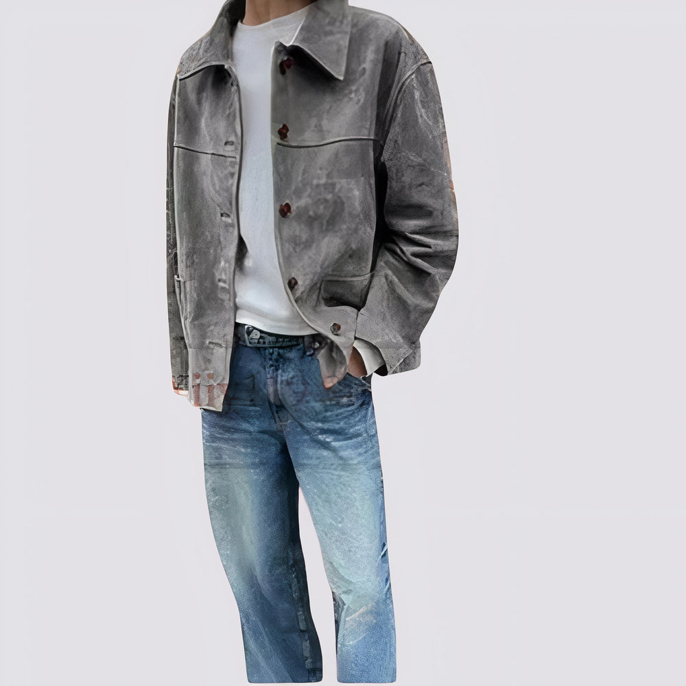 Wildlederjacke Herren | Vintage Look & lässiger Komfort