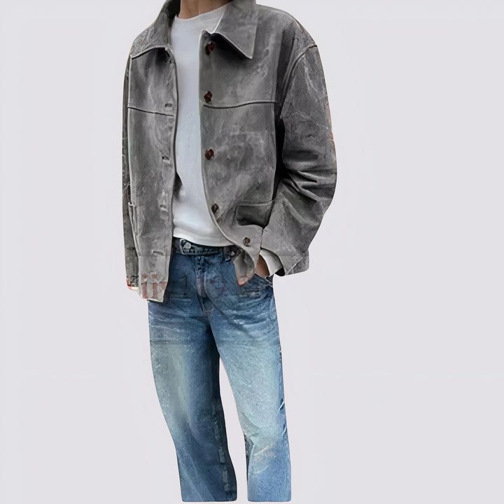 Wildlederjacke Herren | Vintage Look & lässiger Komfort