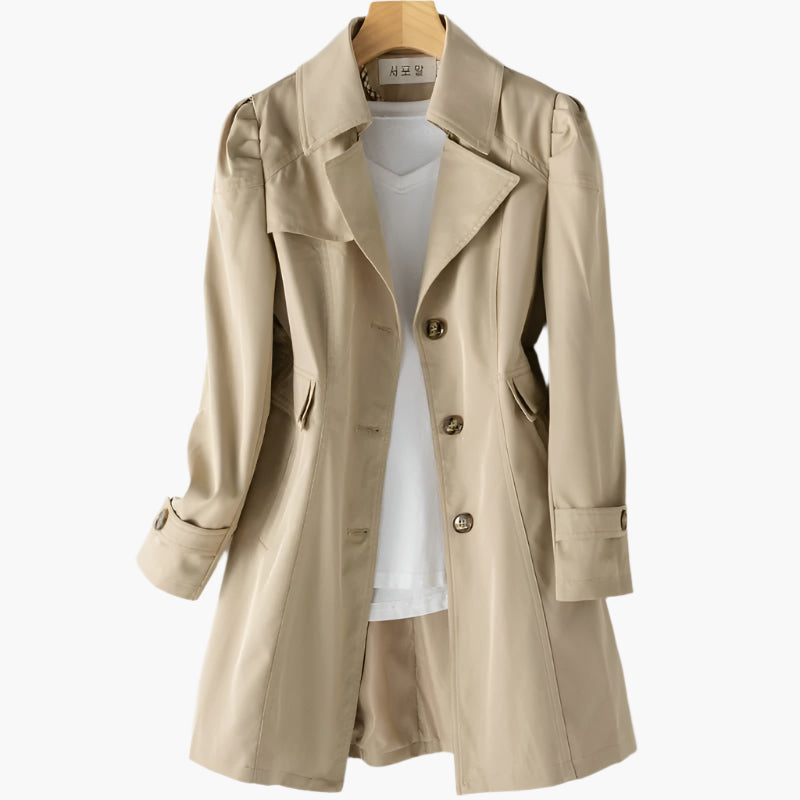 Sophie | Eleganter Damen-Trenchcoat für jede Gelegenheit