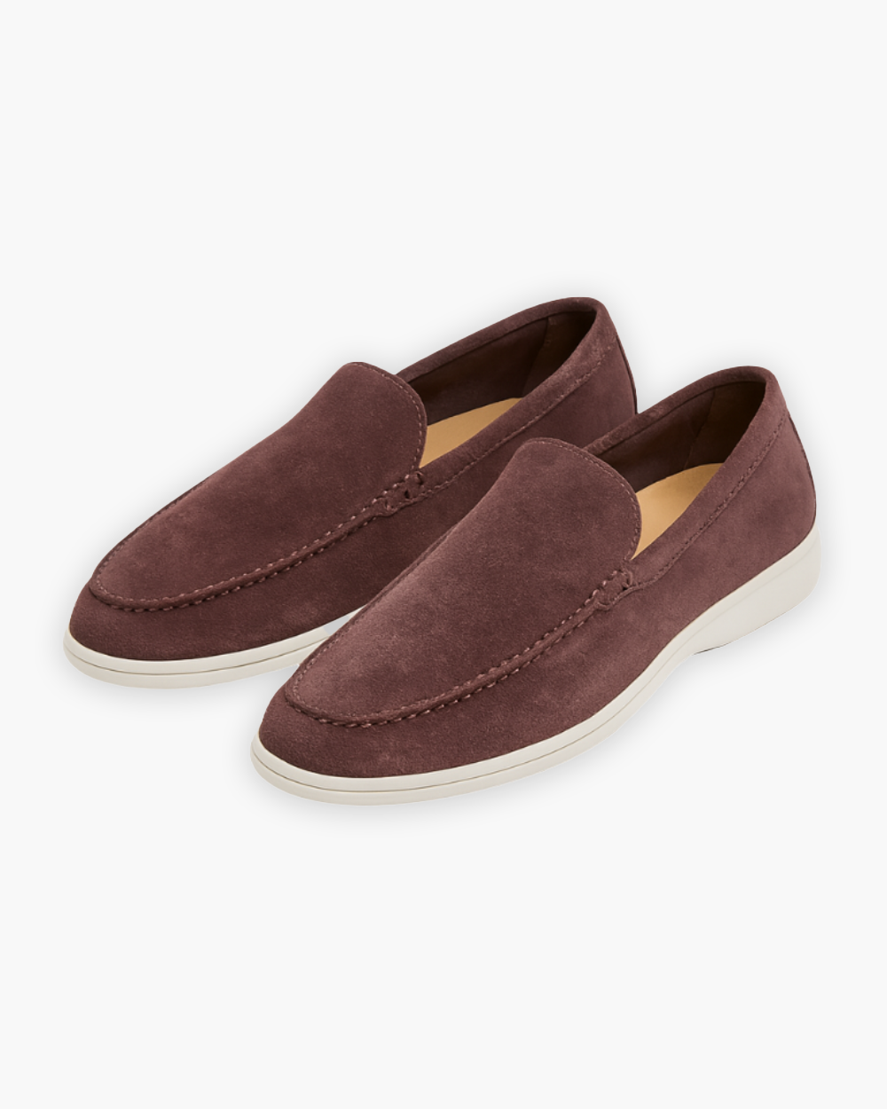 Loafer mit kontrastfarbener Sohle