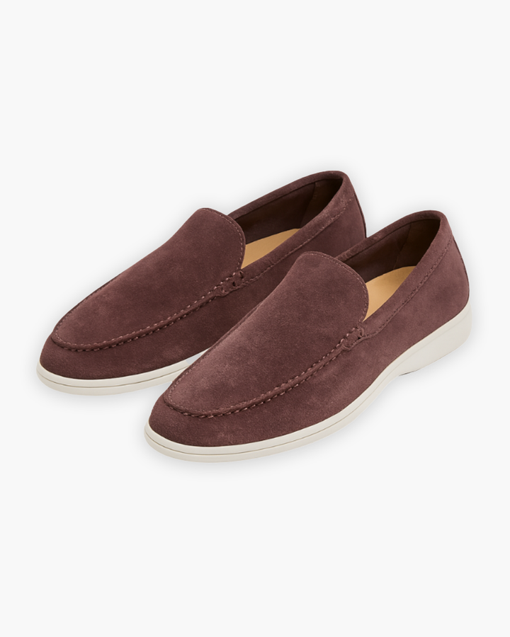 Loafer mit kontrastfarbener Sohle