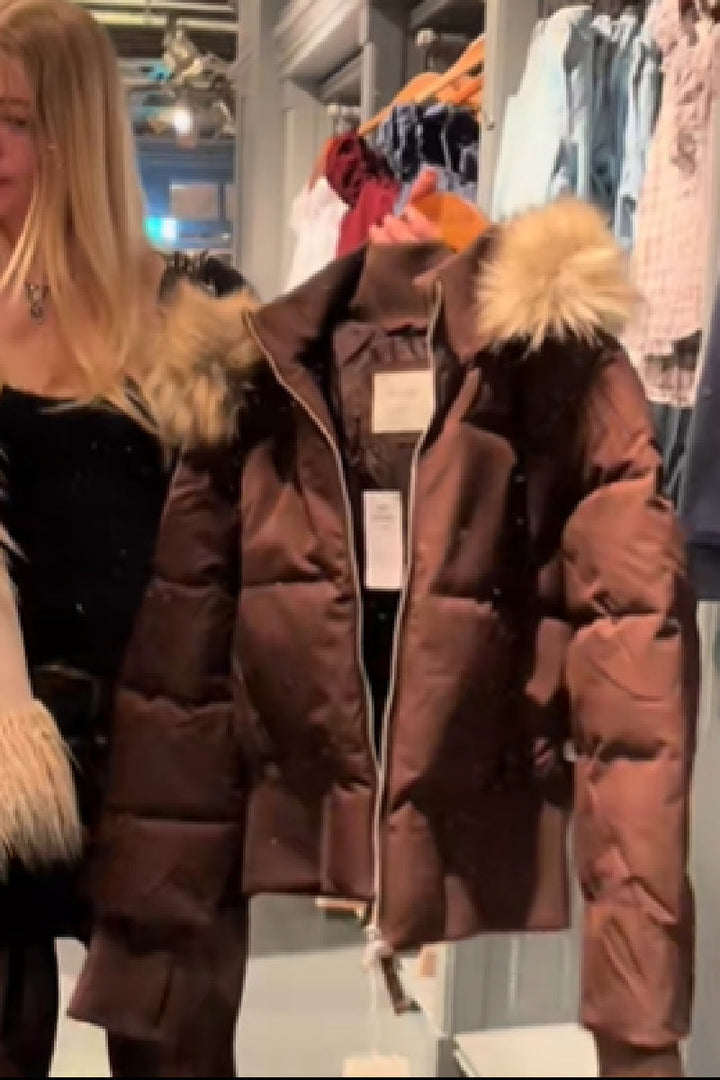 Winterjacke Damen | Abnehmbare Kapuze & Kompakter Stepp-Look