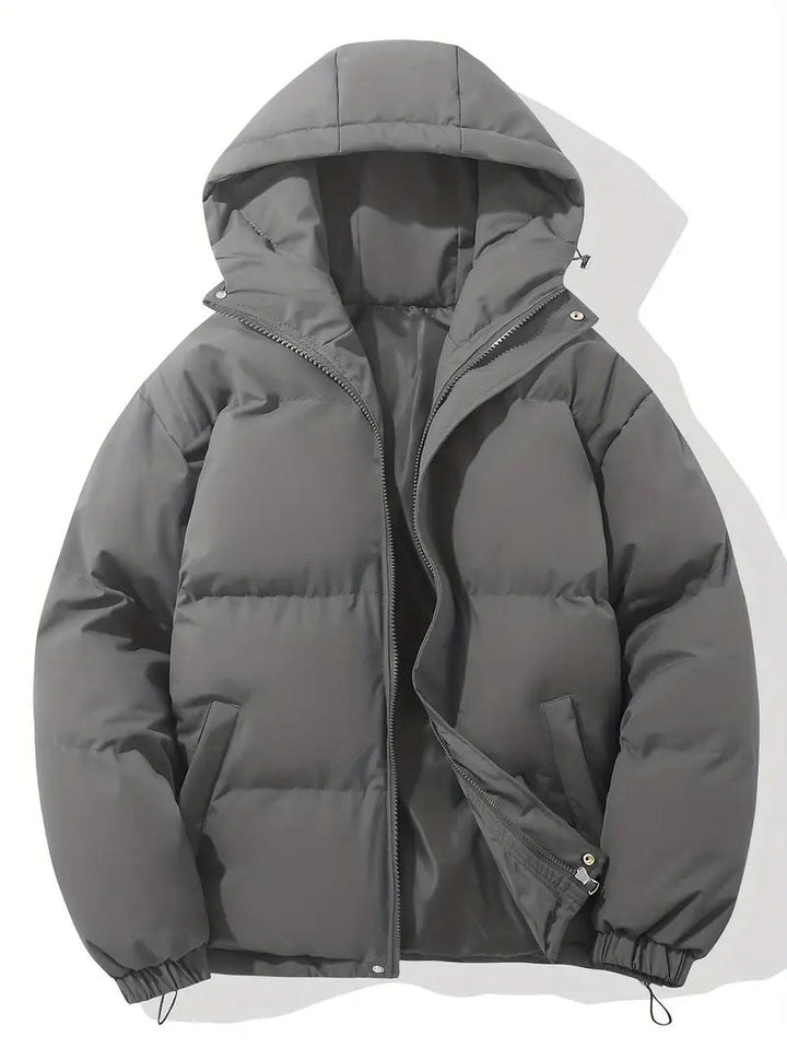 Winterjacke Herren | Steppjacke Herren | Integrierte Kapuze & elastische Abschlüsse