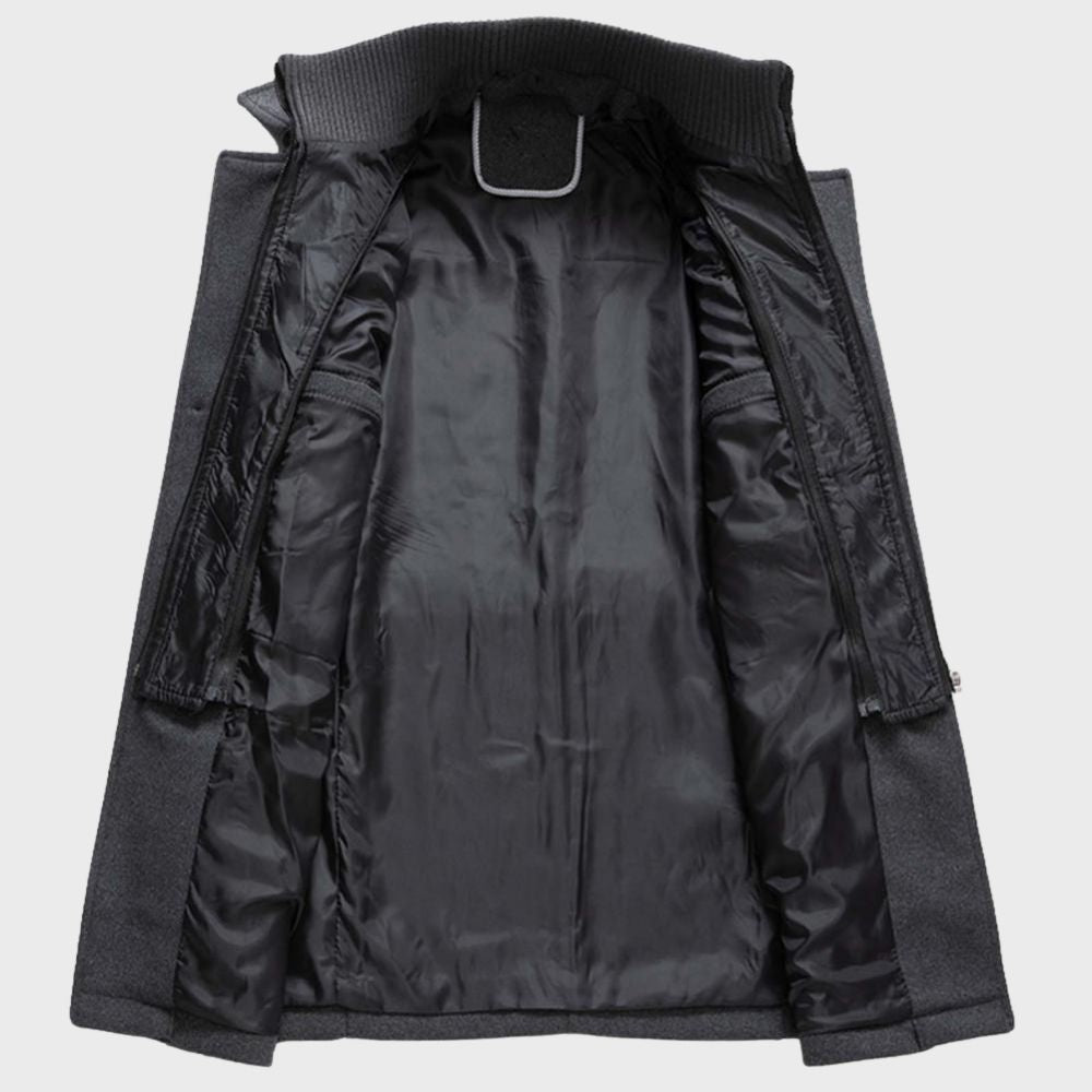 Winterjacke Herren | Wintermantel Herren | 2-in-1 Einsatz für Windschutz & Wärme
