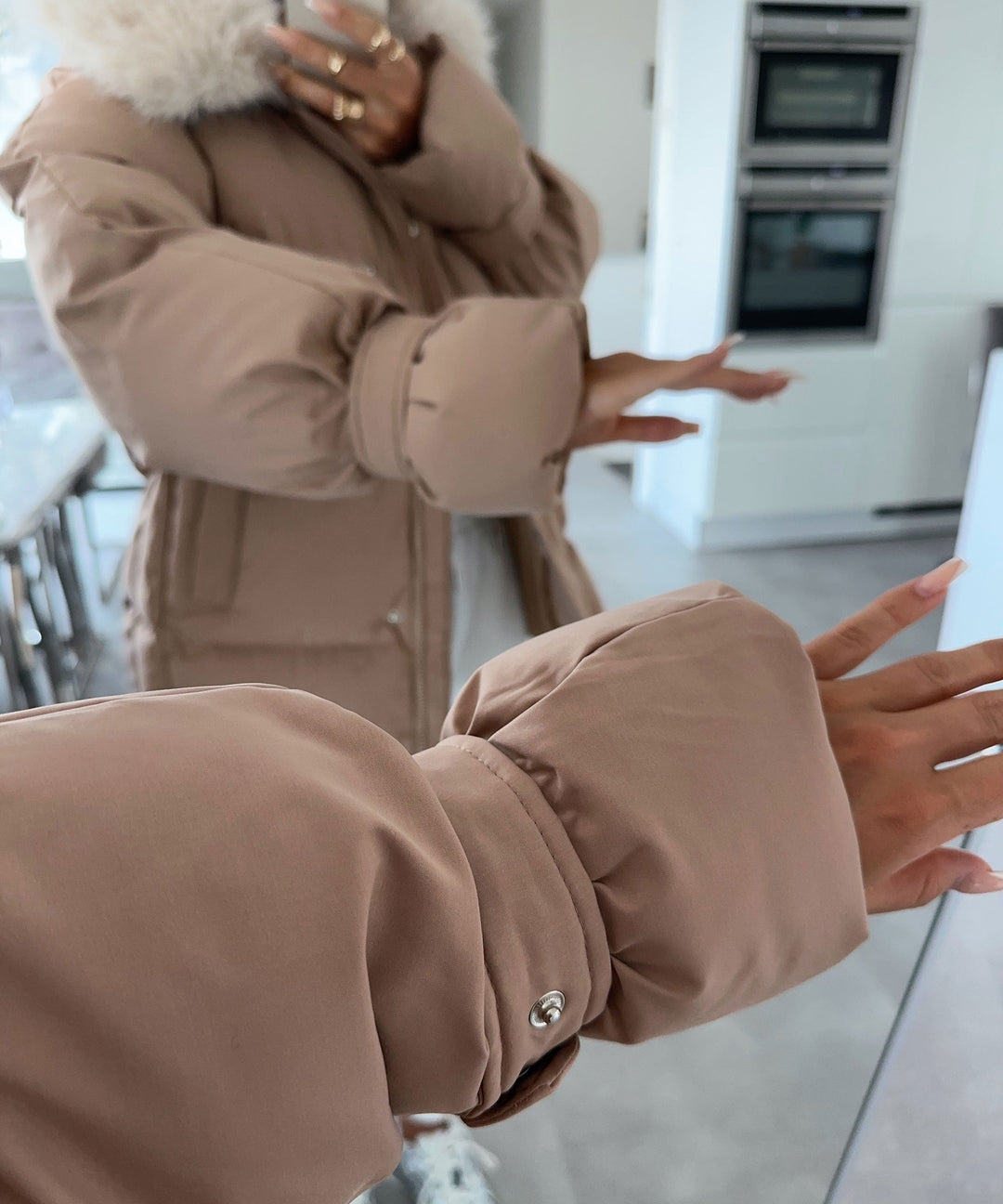 Winterjacke Nia Camel