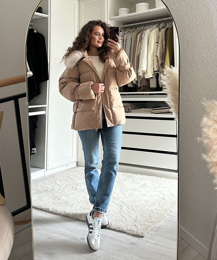 Winterjacke Nia Camel