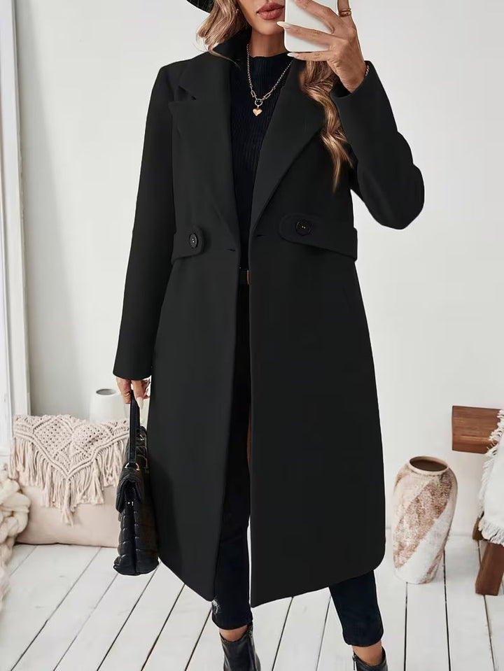 Wintermantel Damen | Trenchcoat | Gürtel-Taille & Wärmend