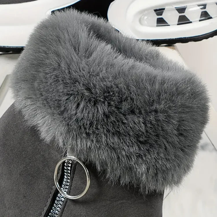 Winterstiefel Damen | Stiefel Damen | Luftkissen-Dämpfung & Rutschfester Halt