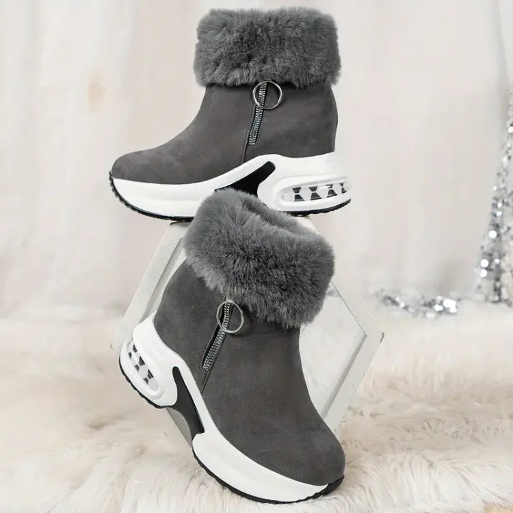 Winterstiefel Damen | Stiefel Damen | Luftkissen-Dämpfung & Rutschfester Halt