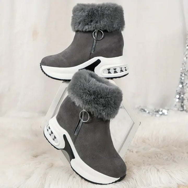 Winterstiefel Damen | Stiefel Damen | Luftkissen-Dämpfung & Rutschfester Halt
