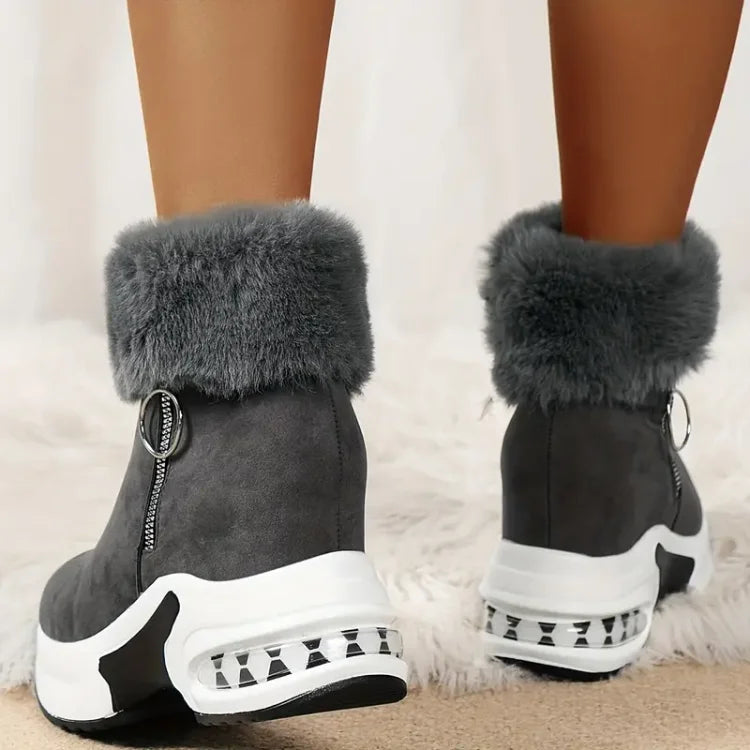 Winterstiefel Damen | Stiefel Damen | Luftkissen-Dämpfung & Rutschfester Halt