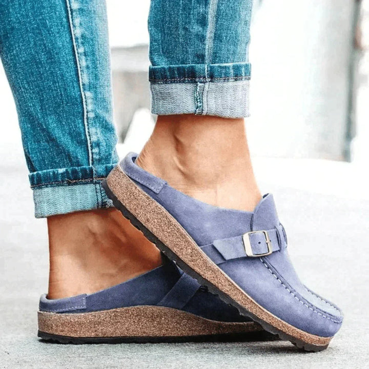 Orthopädische Mokassins Herren Slip-on mit Schnalle
