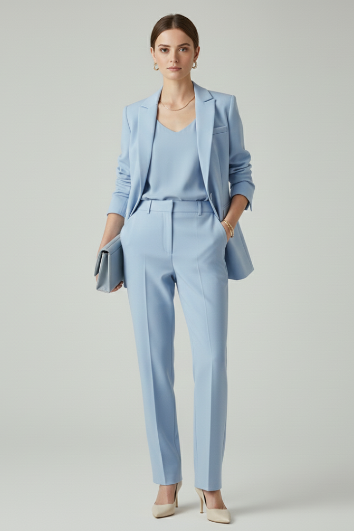 Franziska – Women Tailored Blazer and Trousers Set - Image 8