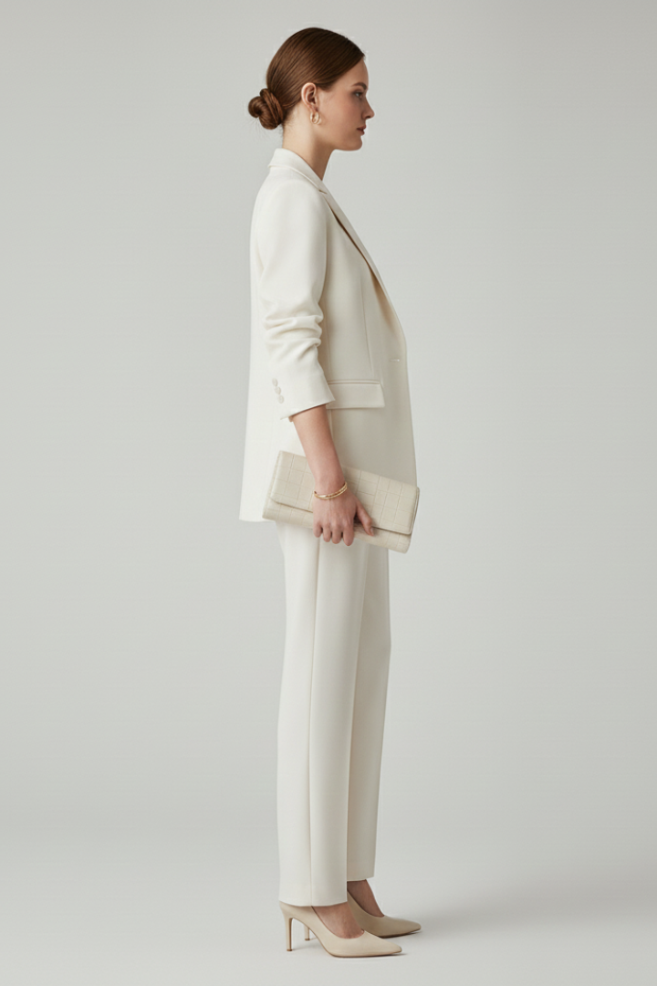 Franziska – Women Tailored Blazer and Trousers Set - Image 3