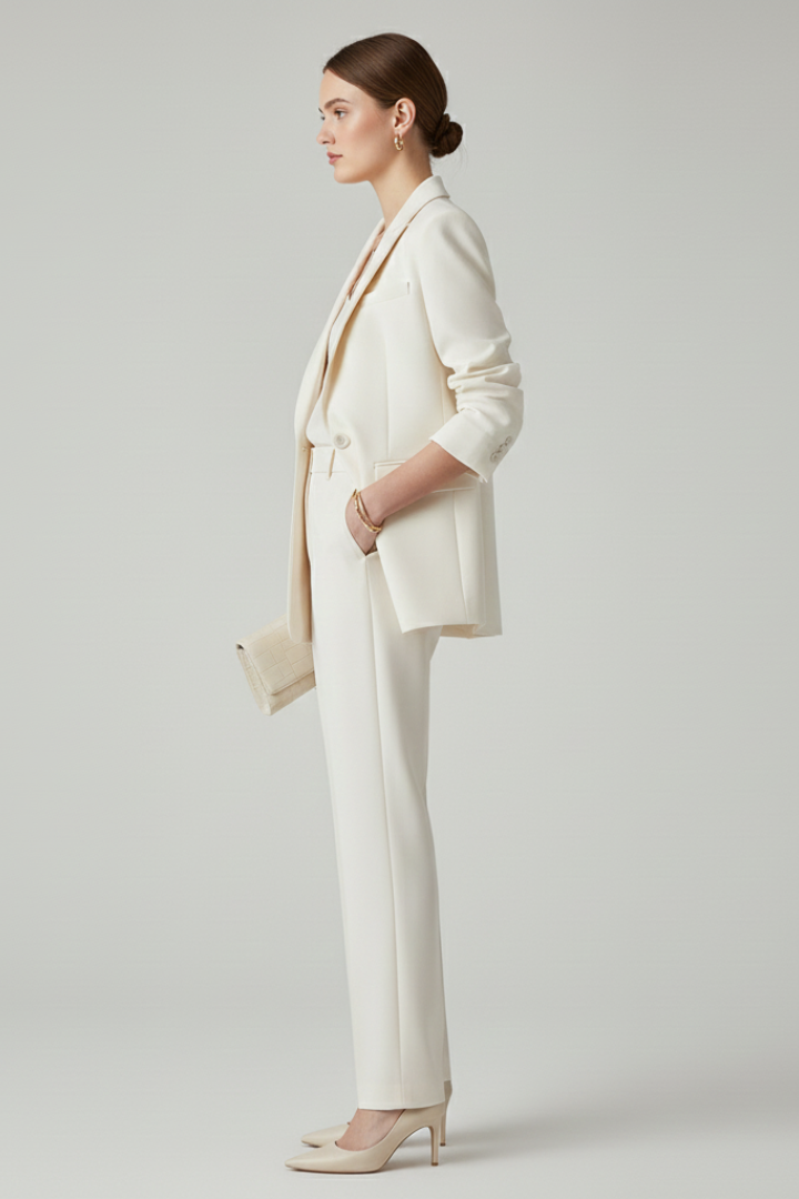 Franziska – Women Tailored Blazer and Trousers Set - Image 4