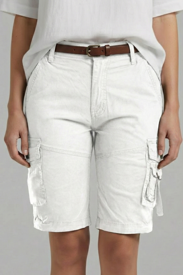 Helga | Damen-Cargo-Shorts mit Utility-Taschen