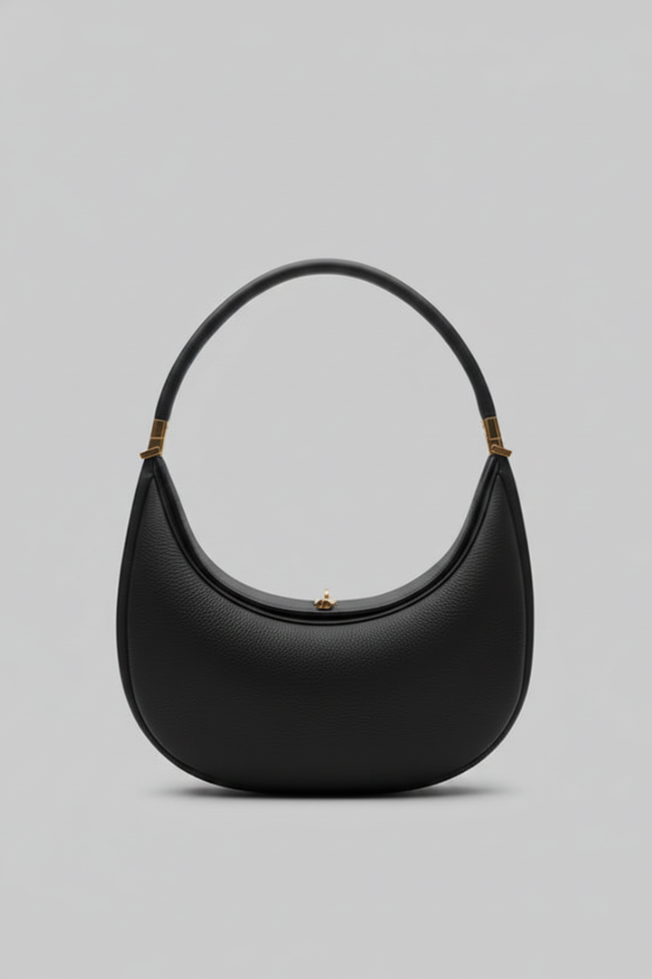 Isabella | Damen Klassische Halbmond Schultertasche mit Einem Riemen
