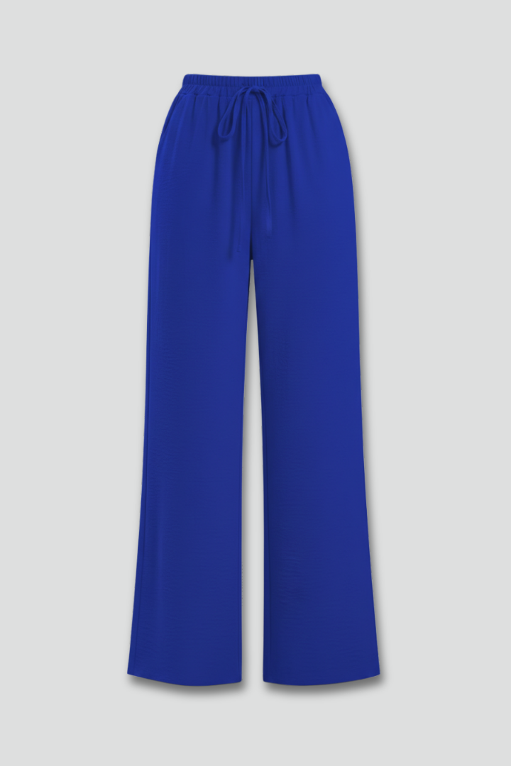 Daniela | Damen Palazzohose mit Kordelzugbund und Seitentaschen