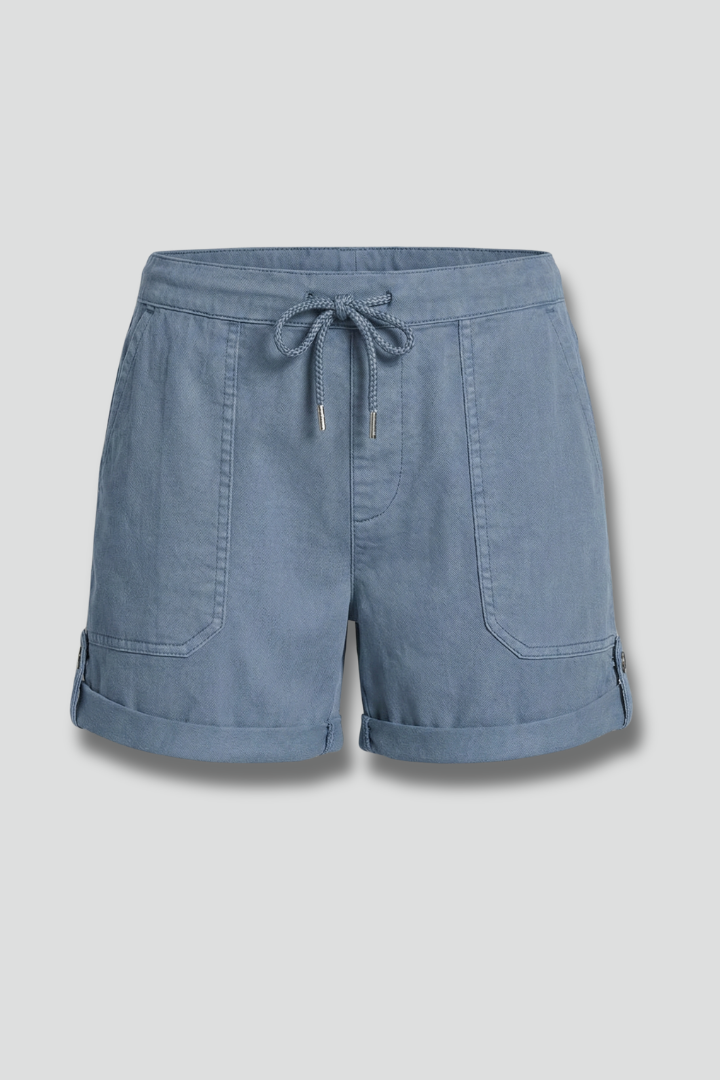 Hanna | Damen-Casual-Shorts mit Kordelzug und Taschen