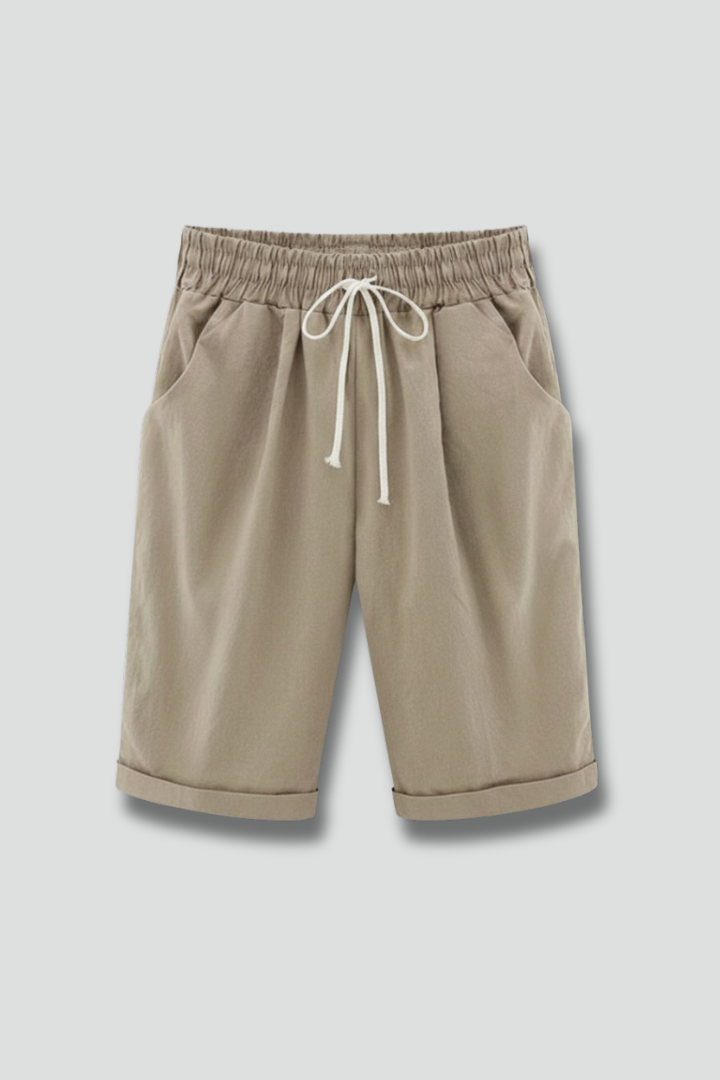 Emilia | Damen-Shorts mit Kordelzugbund und Taschen