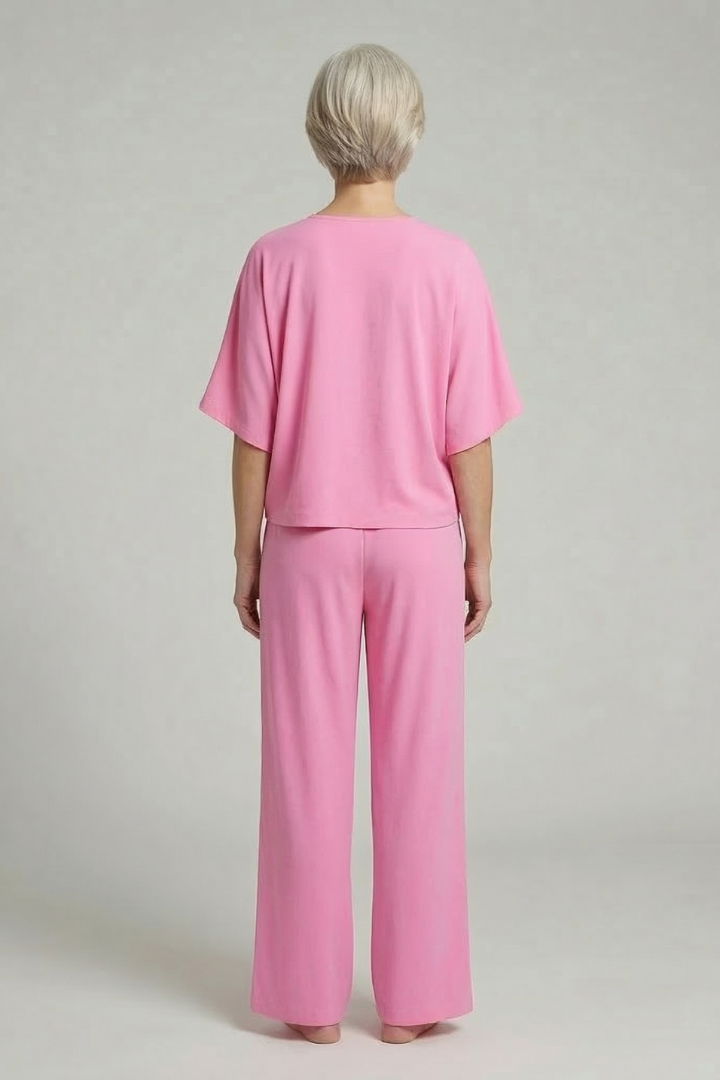 Maria | Damen Zweiteiliges Set mit weiten Hosen