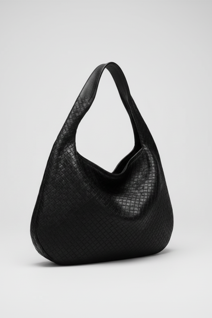 Anna | Damen Schultertasche mit Einzelriemen und Abgerundeter Form