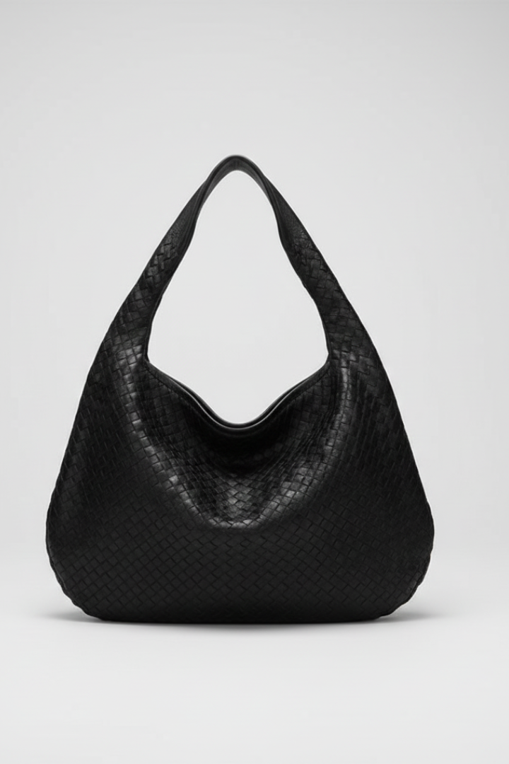 Anna | Damen Schultertasche mit Einzelriemen und Abgerundeter Form