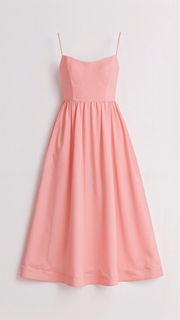 Regine | Damen A-Linien-Midikleid im Ascot-Stil