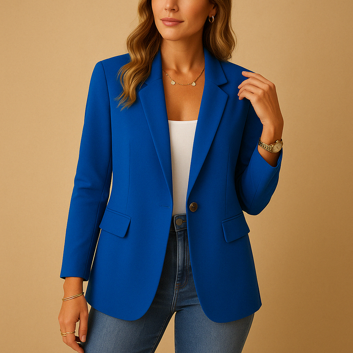 Pauline | Damen Taillierter Blazer im Maßgeschneiderten Stil