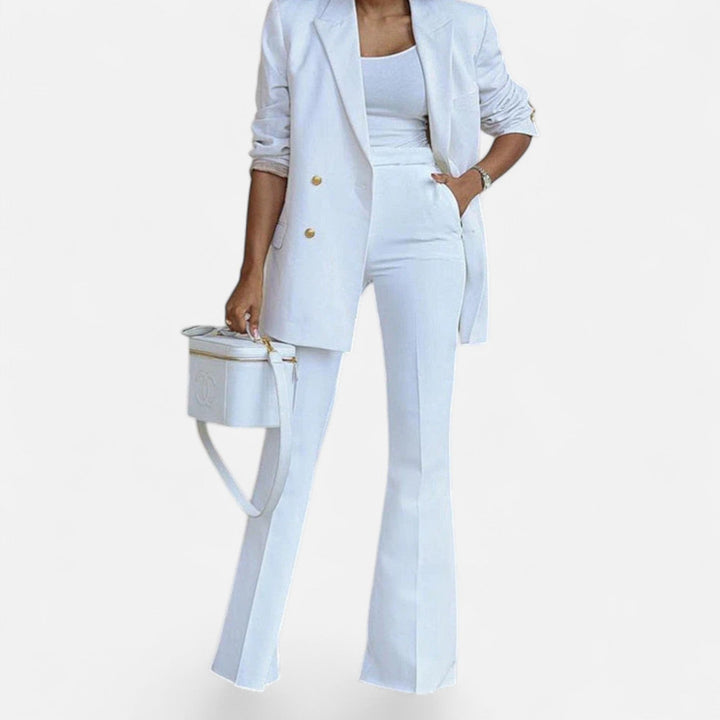 Maria | Damen Maßgeschneidertes Blazer-Hosen Kombi-Set
