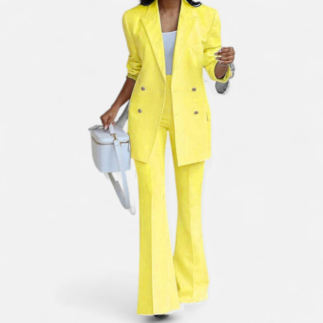 Maria | Damen Maßgeschneidertes Blazer-Hosen Kombi-Set