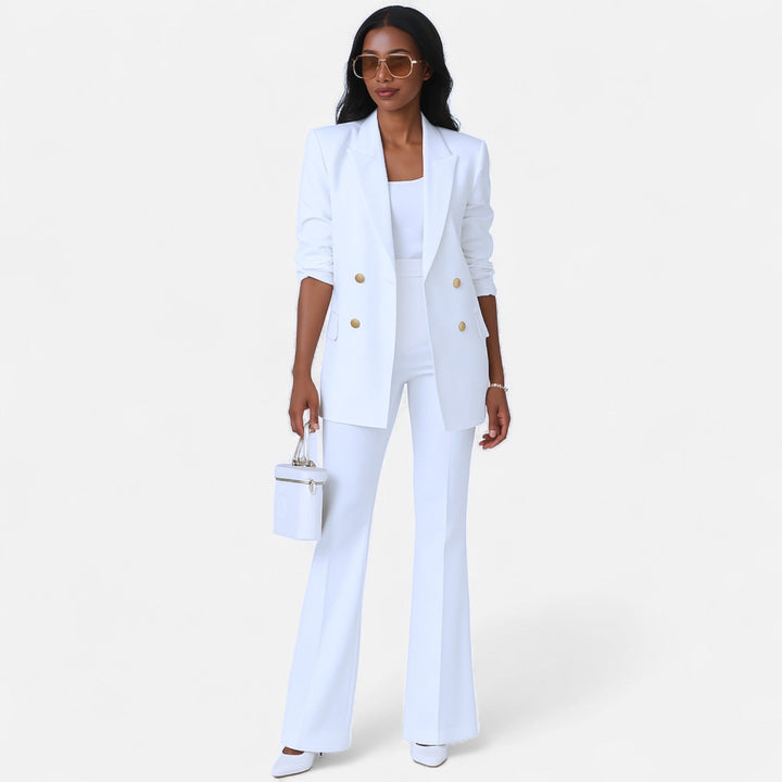 Maria | Damen Maßgeschneidertes Blazer-Hosen Kombi-Set