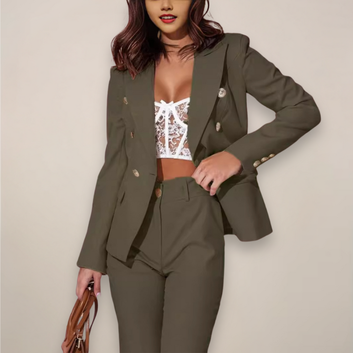 Petra | Damen Zweiteiliger Maßgeschneiderter Blazer-Anzug