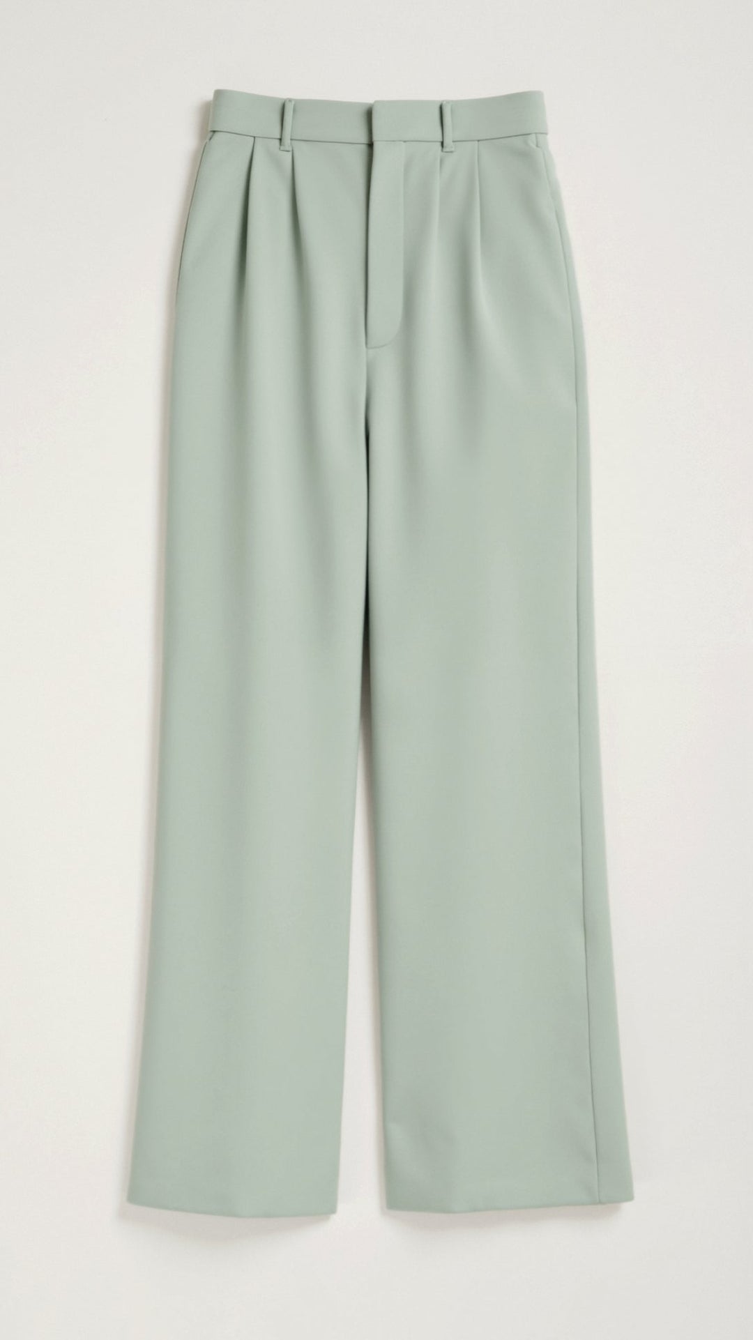 Barbara | Damen Weitbeinige Hose mit Hoher Taille