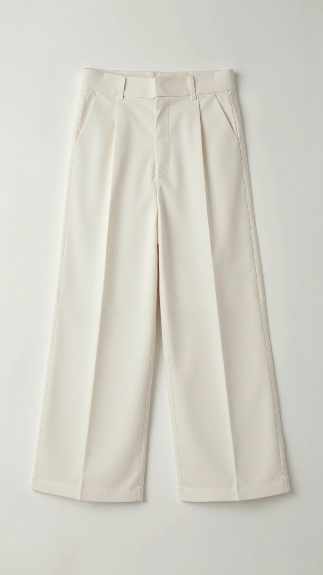 Barbara | Damen Weitbeinige Hose mit Hoher Taille