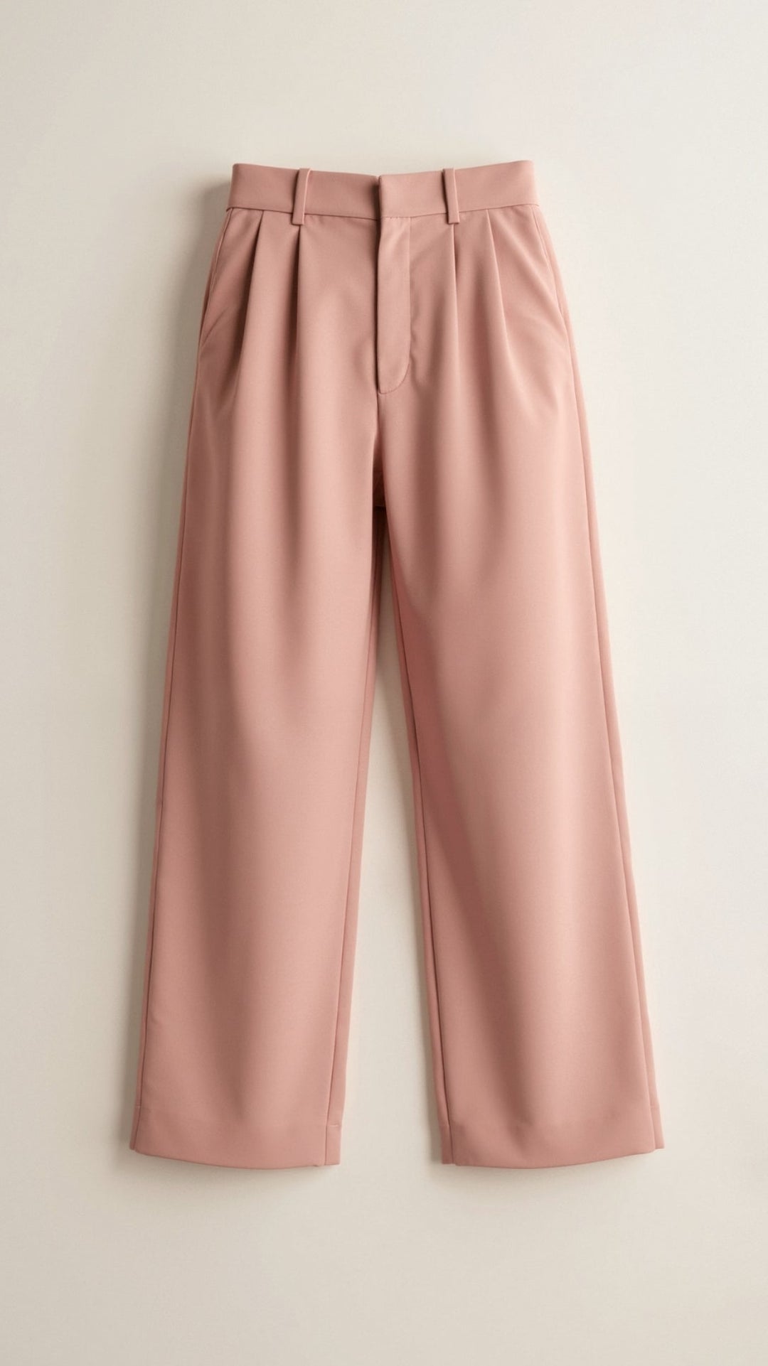 Barbara | Damen Weitbeinige Hose mit Hoher Taille