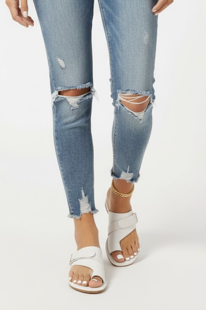 Anna | Damen-Sommersandalen mit Schnallenverschluss