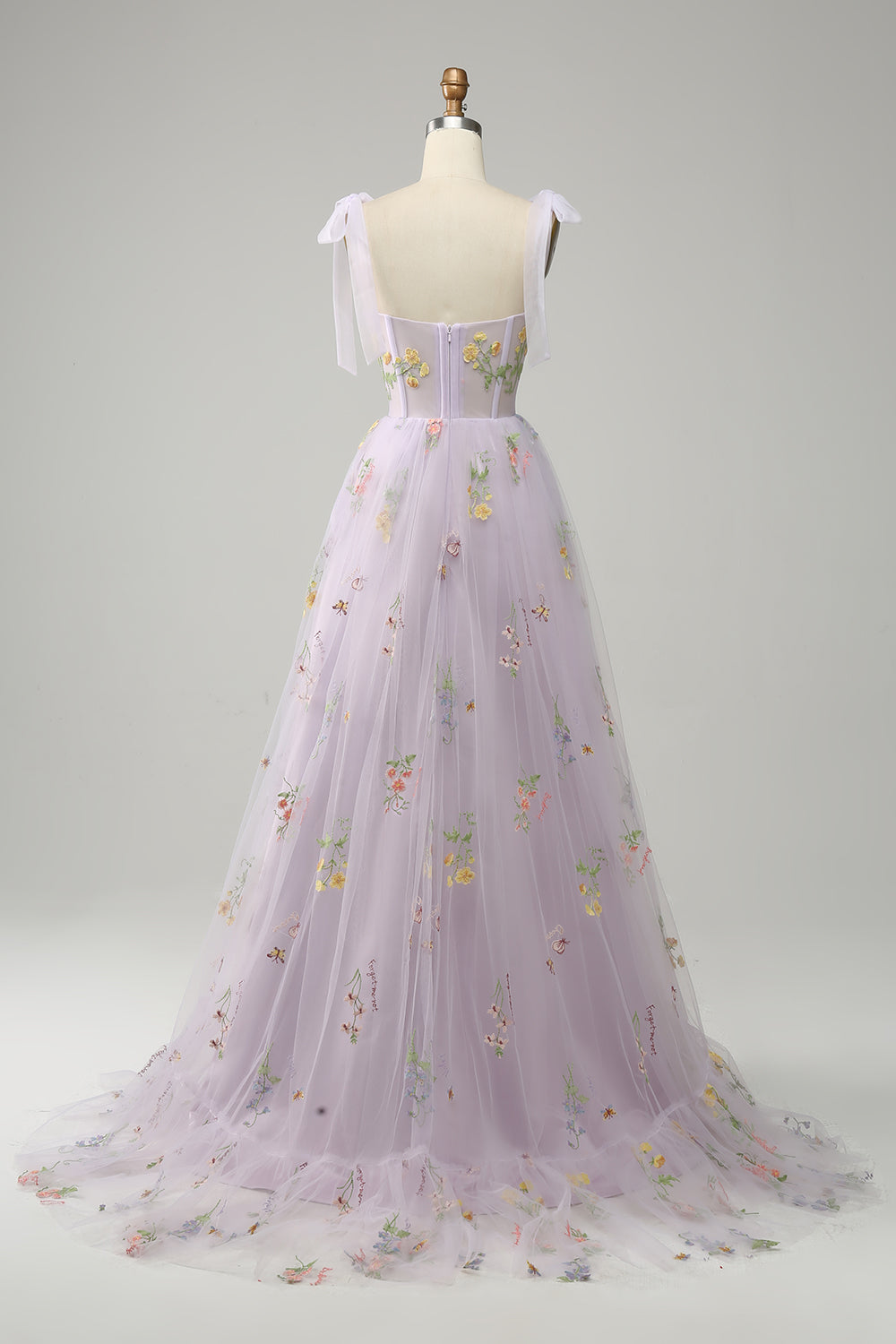 Damen Elegante Blumen Maxi Kleid